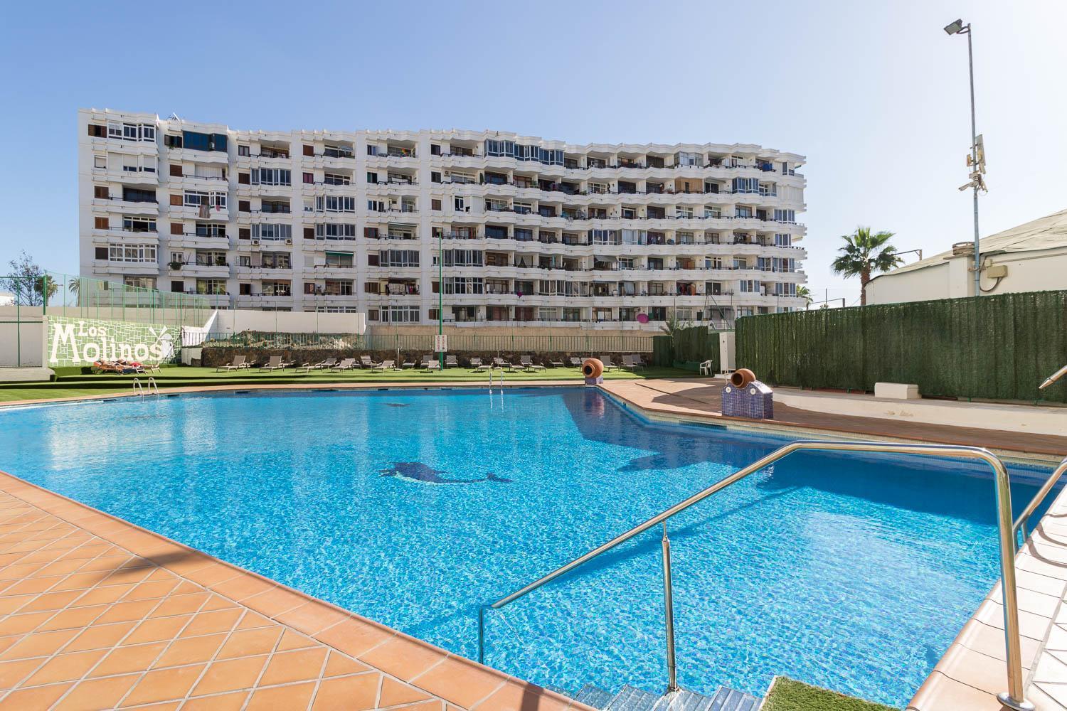 Blue Sky, Apartamento Vista Oceano Playa del Inglés Exteriör bild